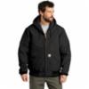 Carhartt® Quilted Flannel Lined Duck Active Jacket, Black, SM