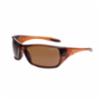 Bolle Voodoo Brown Anti-Fog Lens, Brown Frame Safety Glasses