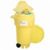 Spilltech Hazmat 50 Gallon Wheeled Drum Spill Kit, Yellow