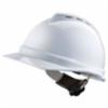 V-Gard® 500 Vented Hard Hat w/ 4 pt Fas-Trac® III Ratchet Suspension, White