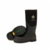 MUCK Chore Cool Waterproof Steel Toe Work Boot w/ XpressCool Lining, 16" Height, Black, SZ 10