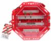 STOPOUT® Look'n Stop Group Lock Box, Red