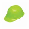 Pyramex® SL Series Cap Style Slotted Hard Hat, 4 Point Nylon Suspension, Ratchet Adjustment, Hi Viz Lime