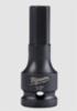 Milwaukee Shockwave Lineman's 1/2" Drive 1/2" Hex Bit Socket