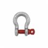 Crosby Galvanized Screw Pin Anchor, Forged Shackle, 5/8"
