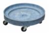 Vestil Multi-Level HDPE Drum Dolly with Casters, 55 & 30 Gal