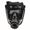 Advantage 4000 Full-Face Respirator with Nosecup, Hycar, Polyester Net Head Harness, Firehawk PTC MMR Regulator, Black, MD