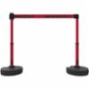 Banner Stakes PLUS Barrier Set X2, Red "Danger High Voltage Keep Out" Banner