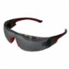 DiVal Di-Vision Safety Glasses, Silver Mirror Lens, Red Trim<br />
