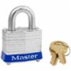 Keyed Differently, Steel Body Padlocks, Blue, 