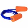 Resistor™ 32 Disposable Foam Ear Plugs, Corded, NRR 32dB, 100 PR/BX