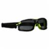 3M™ Solus™ 1000 Series Safety Glasses, Gray Anti-Scratch & Scotchgard™ Anti-Fog Coating, TPE Gasket/Strap Kit, Green/Black Frame, 20 kt/cs