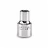 Proto® 1/2" Drive Socket, Chrome, 6 Point, 3/8"