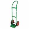 Anthony Single Cylinder Heavy Duty Cart, 10" Rubber/Steel Rim