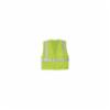 Mesh safety vest w/ pocket & prismatic tape, lime, MD, CMP