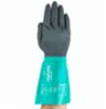 Ansell Alphatec 14" Nitrile Glove, Black/Green. Vend, LG