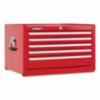 Kennedy 29" 5-drawer mechanics top chest, red
