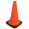JCB Safety® PVC Traffic Safety Cone, Orange, 12"