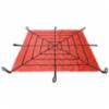 TWISTARP™ Dirt Lifting Tarp, Red, 8' x 8' 