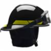 Bullard® PX Series Firefighting Helmet w/ ESS Goggles, Black