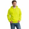 Gildan® DryBlend® Pullover Hooded Sweatshirt w/<br />
Pocket, Safety Green, 2XL