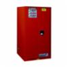 Justrite Sure-Grip® Flammable Safety Cabinet, Manual Close, Red, 60 Gallon