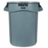 Brute® Garbage Can Container w/o Lid, Gray, 32 Gal