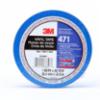 3M Vinyl Tape 471, 1" x 36', 5.2 mil, blue, 36 rolls/case