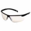 Pyramex Ever-Lite Indoor/Outdoor Mirror Anti-Fog Lens with Black Frame Safety Glasses, 12/bx