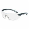 Ignite® Clear Lens, Black & Silver Frame Safety Glasses w/ Uvextra Anti-Fog