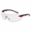 Ignite® Clear Lens, Metallic Red Frame Safety Glasses w/ Uvextra Anti-Fog