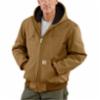 Carahartt Flannel Lined Jacket, Brown, MD