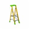 Louisville Cross Pinnacle Type 1AA Fiberglass Platform & Leaning Step Ladder, 375lb Load Capacity, 2'