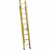 Werner® D7100-2 Type 1AA D-Rung Multi-Section Extension Ladder, Fiberglass, 16'