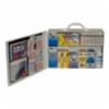 DiVal Industrial Steel 2-Shelf First Aid Kit, Treats Up To 75 People