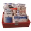 Pac-Kit® First Responders 2-Tray First Aid Kit, Snap Tight Flambeau Case, Treats 20+ People