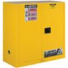 Flammable Liquid Storage Cabinet, Yellow, 30 Gal