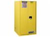 Justrite Safety Cab 96 Gallon Cap, 5 Shelves, 2 Doors