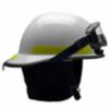 Bullard® PX Series Firefighting Helmet w/ ESS Goggles & TrakLite®, White