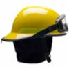 Bullard® PX Series Firefighting Helmet w/ ESS Goggles, Yellow