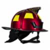 Pacific F18 Traditional Firefighter Helmet, Candy Apple Red