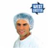 White Hairnets, 26", 100 per Bag, 30 Bags per Case