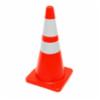 JCB Safety® 28" Work Area Safety Cone w/ 4" & 6" Reflective Collars, 5 lbs