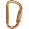 D-SAFE Carabiner, 3/4" opening steel 1/4 turn-locking