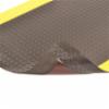 490 DuraTrax® Ergonomics Mat, Diamond Plate, Beveled Edge, Black/Yellow, 3' x 20'
