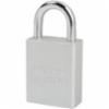1105 Series Keyed Different Lockout Padlock, Clear