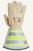 Deluxe Lineman's Glove with 6" Reflective Cuff, SM