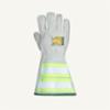 Superior Endura Lineman Gloves with Hi-Viz Cuff, A4 Cut, 6", SM