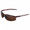 Swordfish® Brown Mirror Lens, Brown Frame Safety Glasses