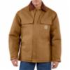 Carhartt® Arctic Quilt-Lined Duck Coat, Brown, SM
